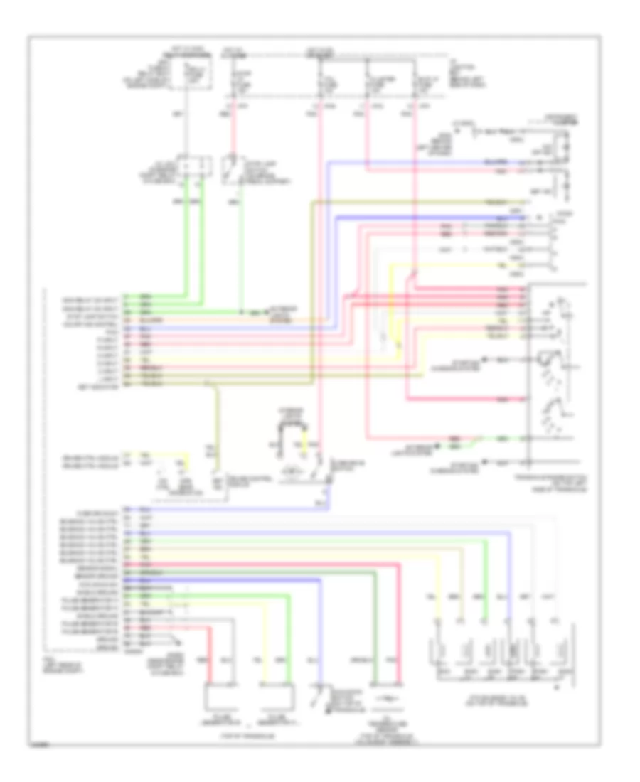 Transmission Wiring Diagram for Hyundai Accent GLS 2010