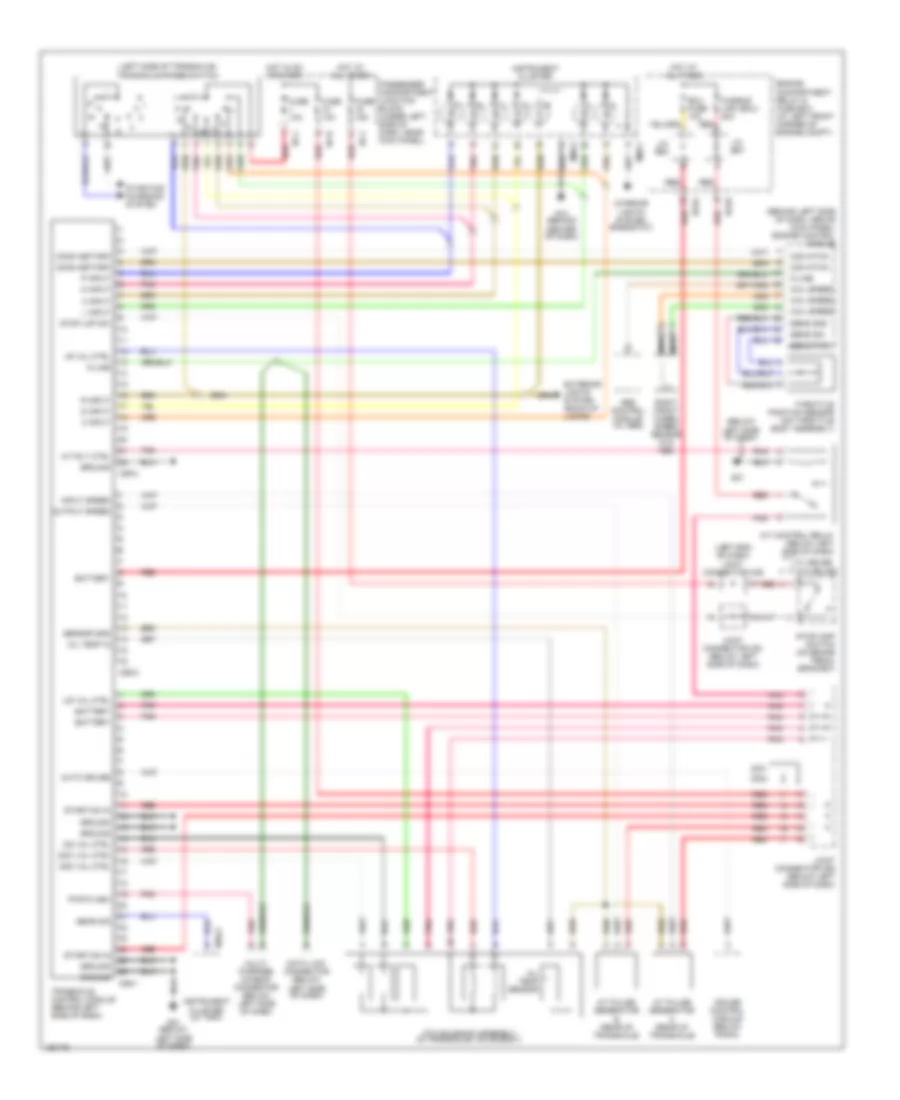 A T Wiring Diagram for Hyundai Elantra GLS 2001