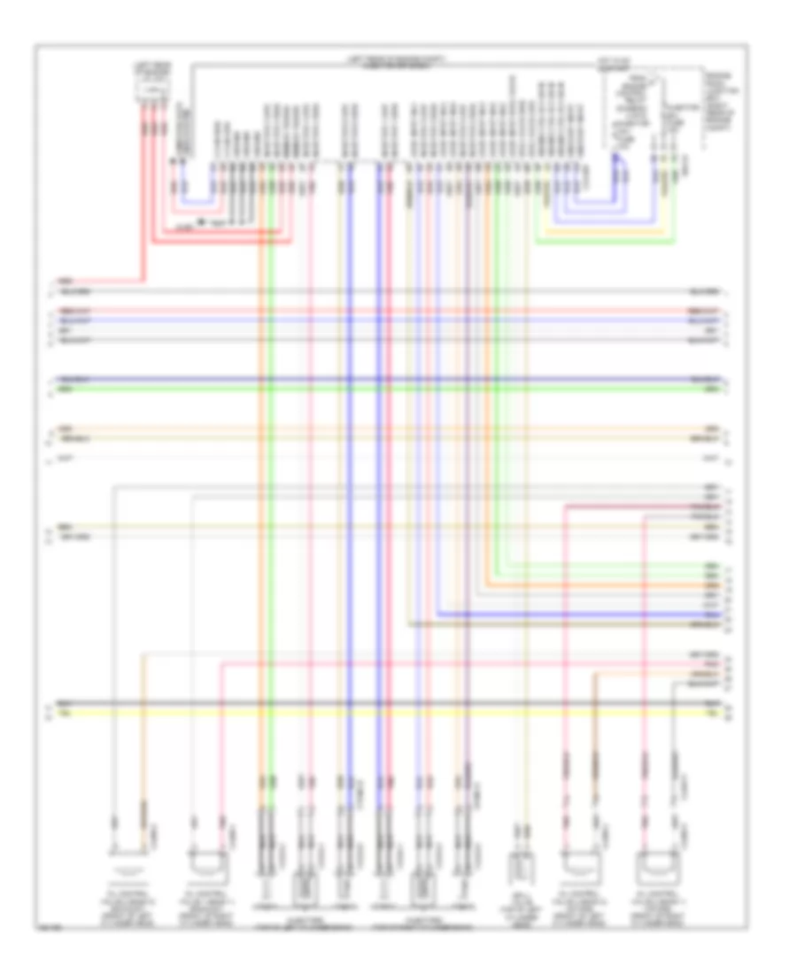 3.8L, Engine Performance Wiring Diagram (5 of 6) for Hyundai Genesis 5.0 2012