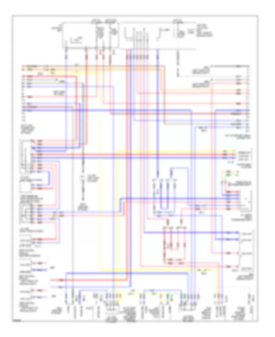3.8L, Computer Data Lines Wiring Diagram for Hyundai Genesis Coupe 2.0T 2012
