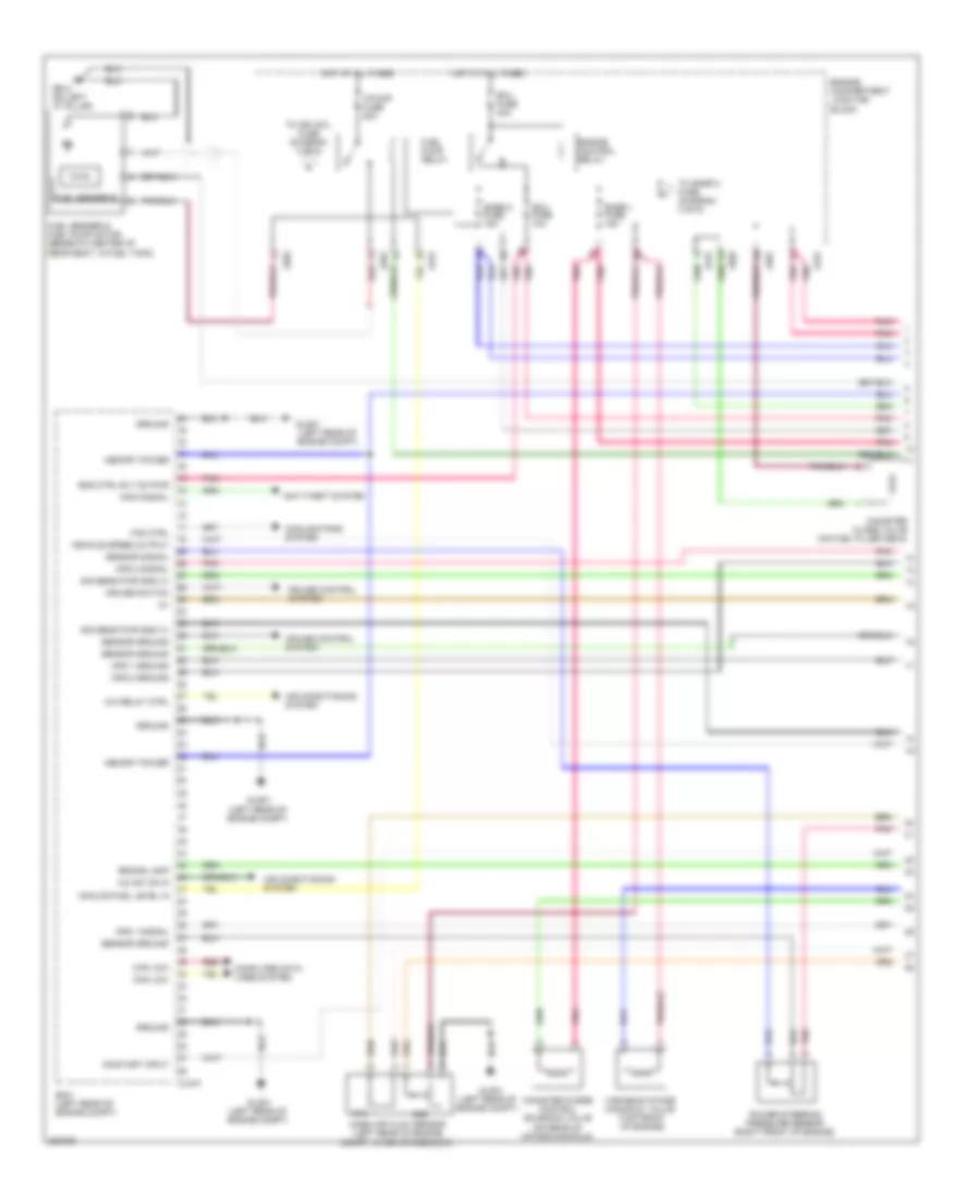 3 3L Engine Performance Wiring Diagram Late Production 1 of 6 for Hyundai Azera GLS 2010