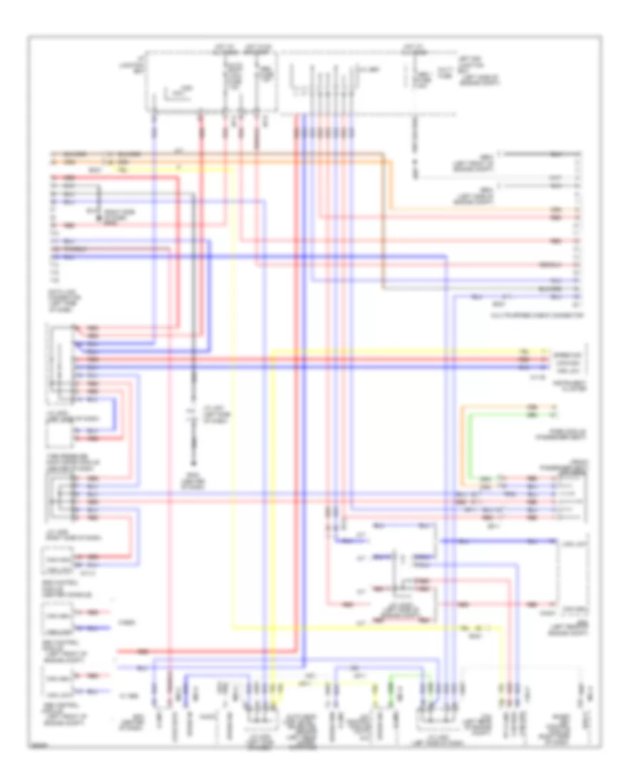 2 0L Computer Data Lines Wiring Diagram for Hyundai Genesis Coupe 2 0T Premium 2012
