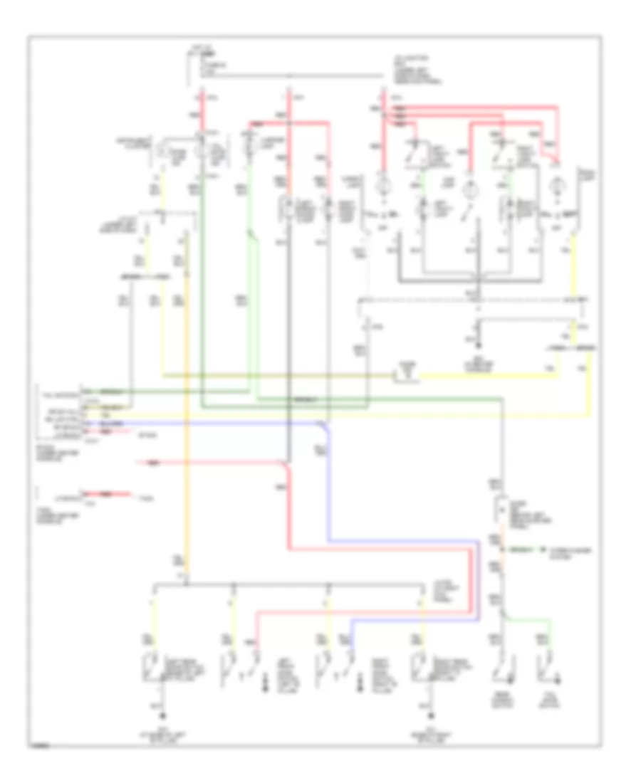 Courtesy Lamps Wiring Diagram for Hyundai Tucson Limited 2006