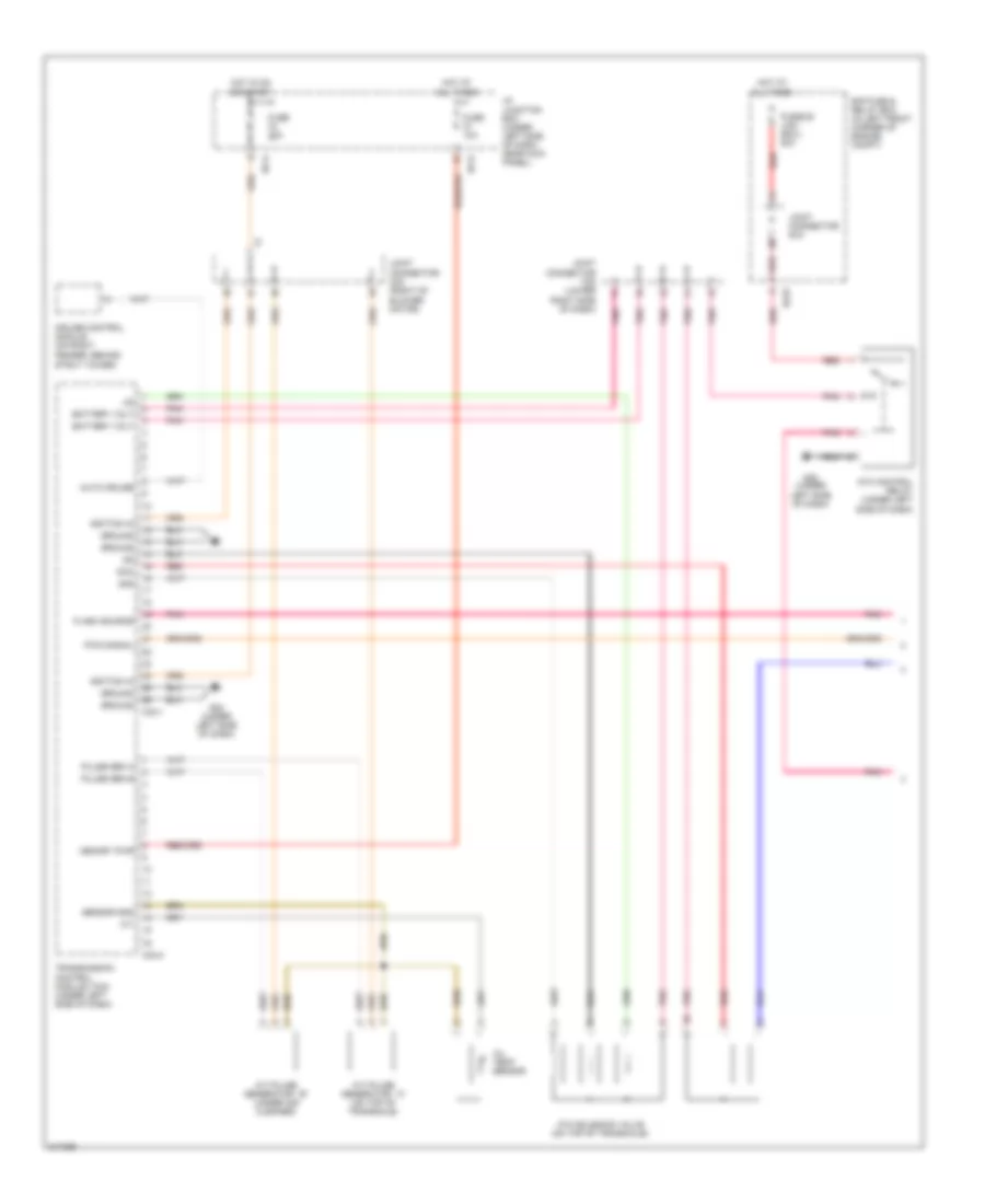 2 7L A T Wiring Diagram 1 of 2 for Hyundai Tucson Limited 2006