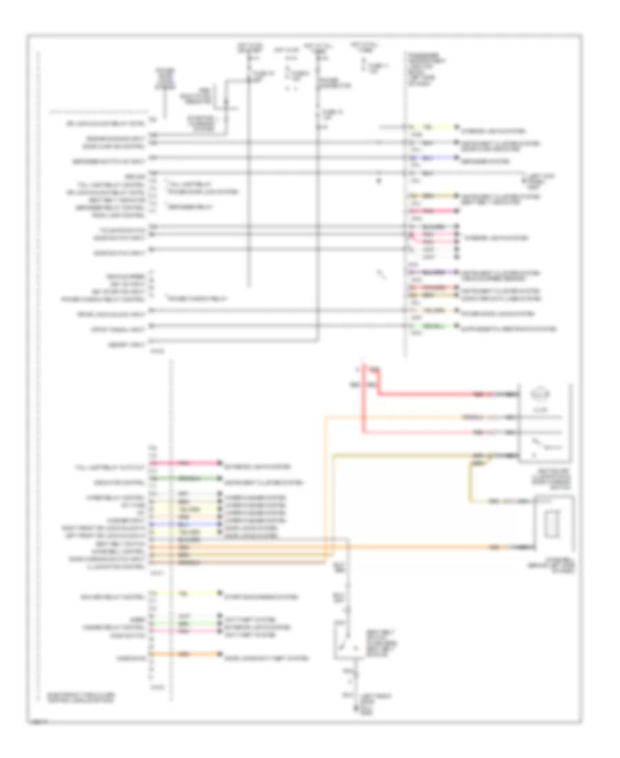 Body Computer Wiring Diagrams for Hyundai Santa Fe LX 2001