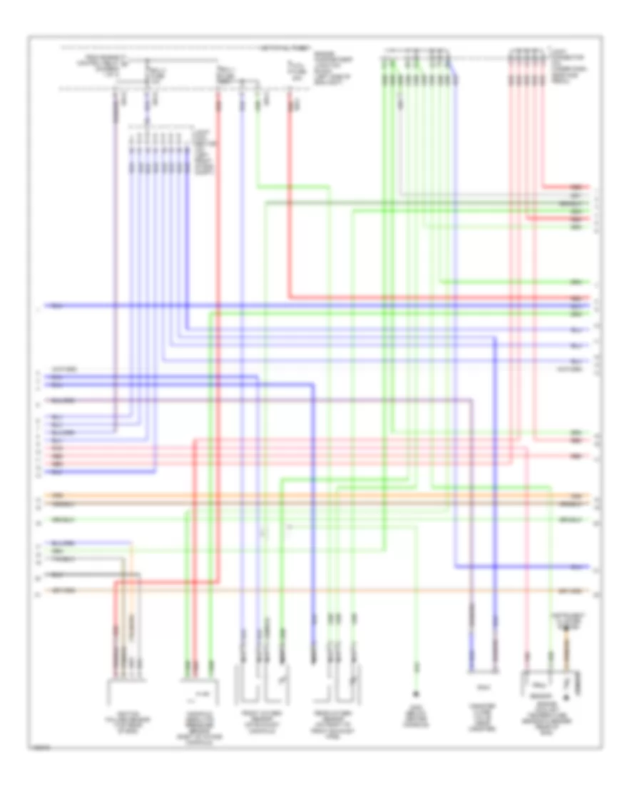 2 4L Engine Performance Wiring Diagrams A T 2 of 4 for Hyundai Santa Fe LX 2001