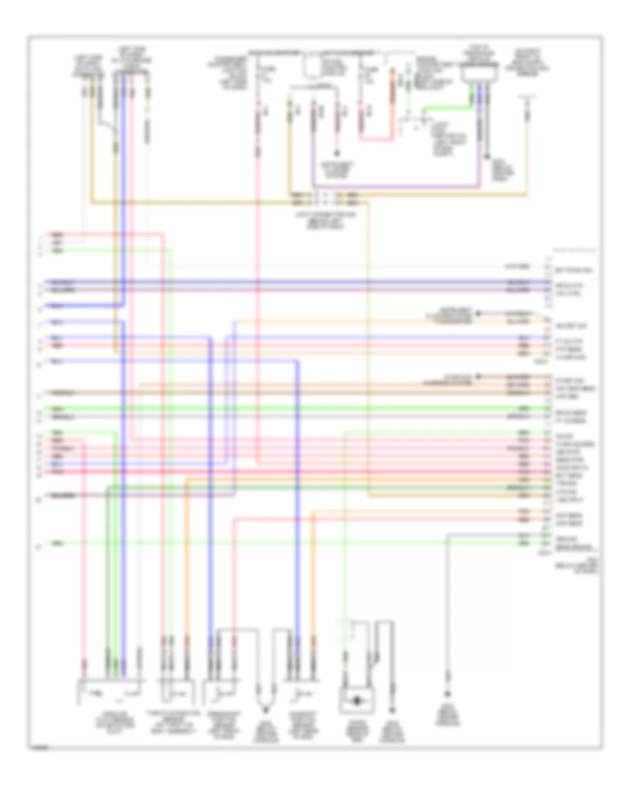 2.4L, Engine Performance Wiring Diagrams, MT (3 of 3) for Hyundai Santa Fe LX 2001