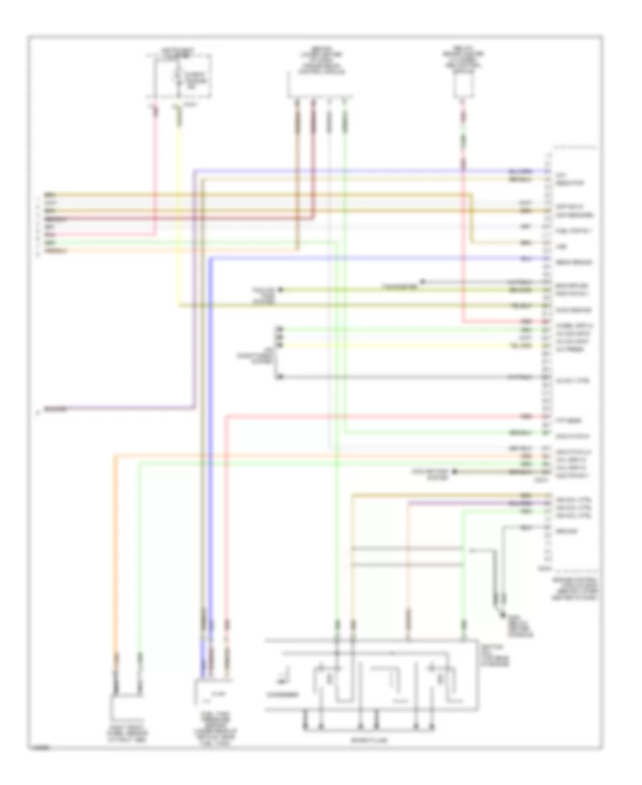 2.7L, Engine Performance Wiring Diagrams (4 of 4) for Hyundai Santa Fe LX 2001