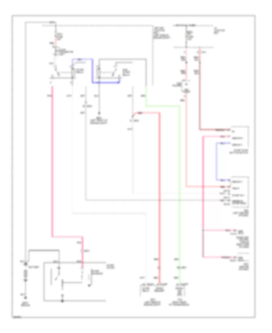 3 8L Starting Wiring Diagram A T with Button Start for Hyundai Genesis Coupe 2 0T R Spec 2012