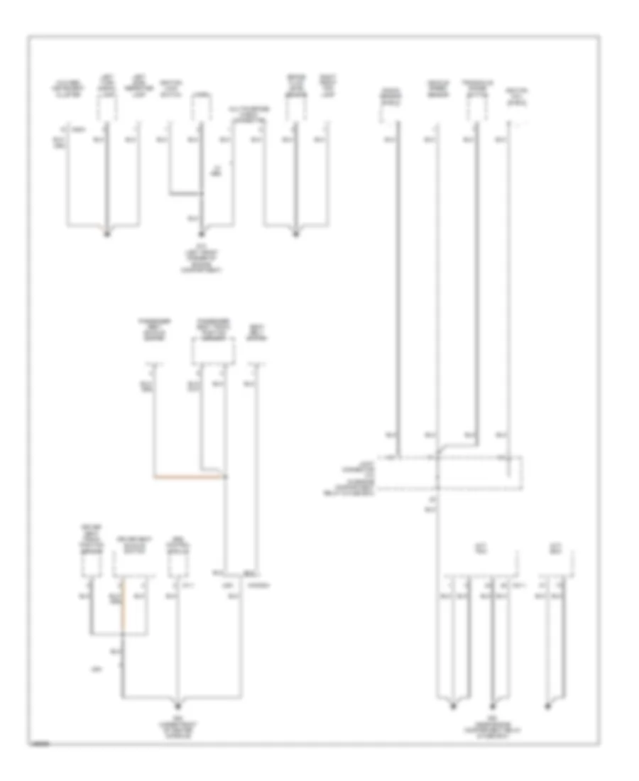 Ground Distribution Wiring Diagram (3 of 3) for Hyundai Accent GLS 2007