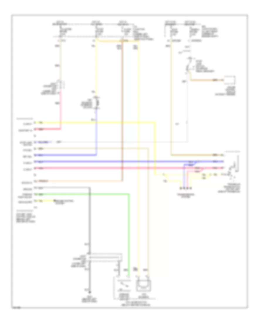 Shift Interlock Wiring Diagram for Hyundai Elantra Blue 2010