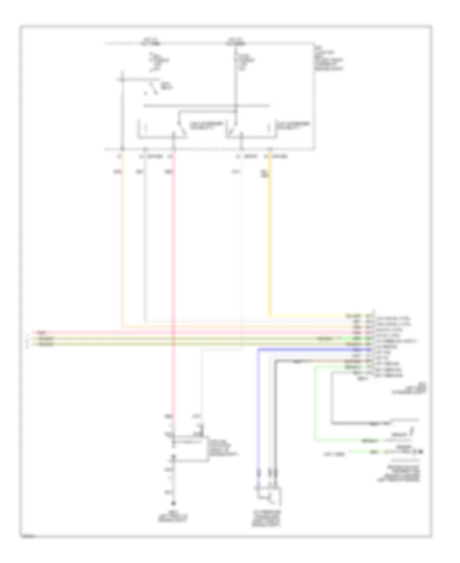 Manual AC Wiring Diagram (2 of 2) for Hyundai Elantra GLS 2010