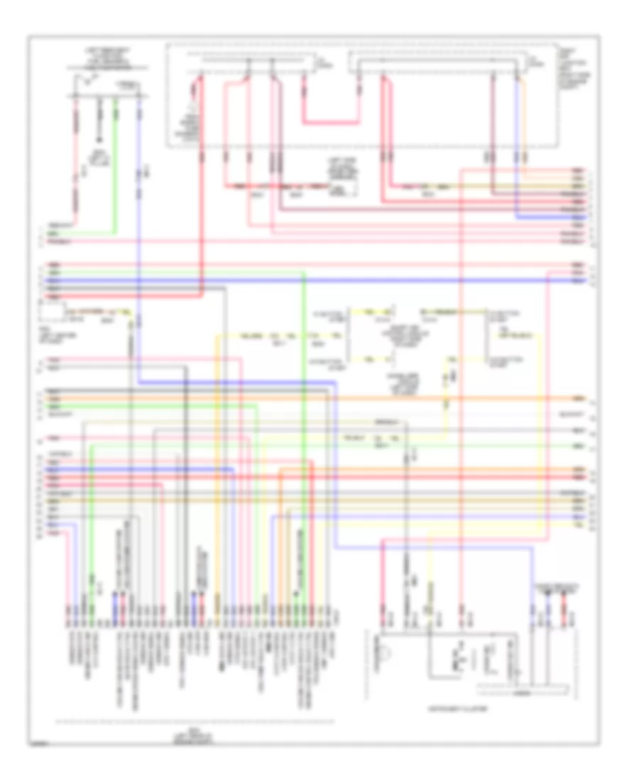 2.0L, Engine Performance Wiring Diagram (3 of 5) for Hyundai Genesis Coupe 3.8 Track 2012