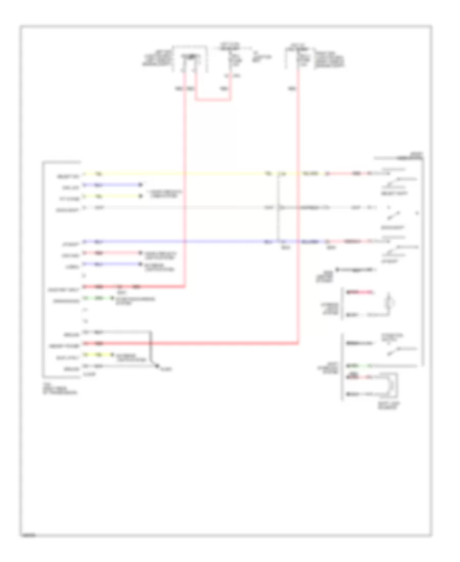3.8L, Transmission Wiring Diagram for Hyundai Genesis Coupe 3.8 Track 2012