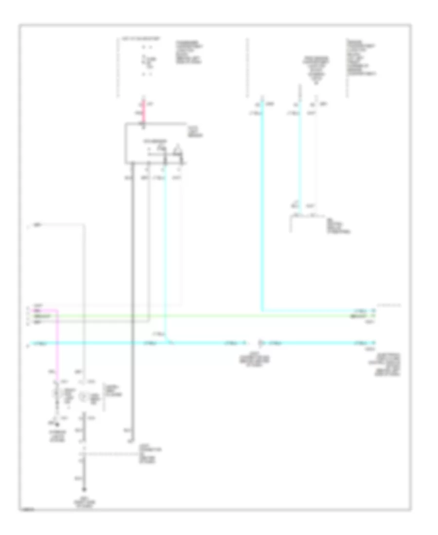 Headlight Wiring Diagram, with Autolamps (2 of 2) for Hyundai XG300 L 2001
