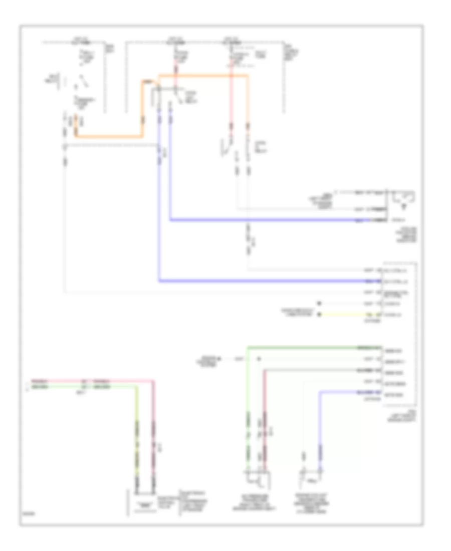 2.0L, Manual AC Wiring Diagram (2 of 2) for Hyundai Sonata GLS 2012