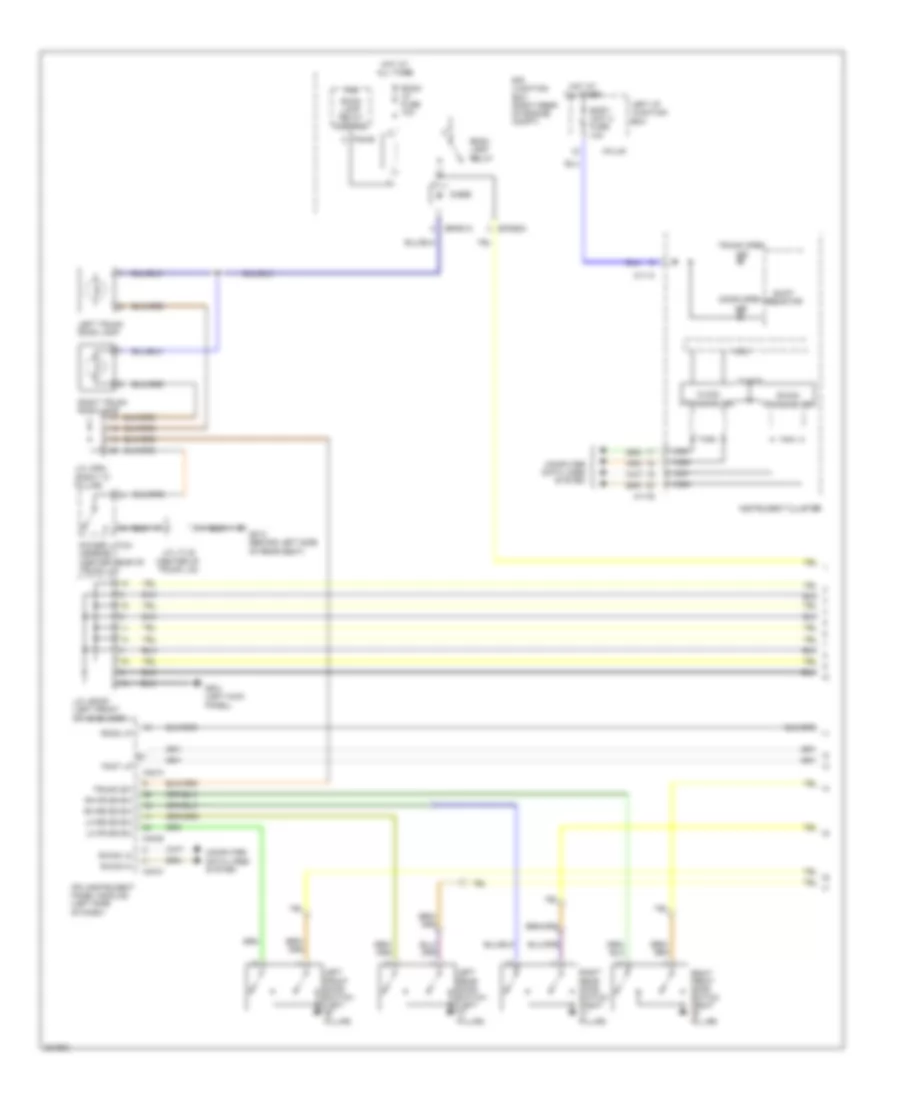 Courtesy Lamps Wiring Diagram 1 of 2 for Hyundai Genesis 3 8 2010