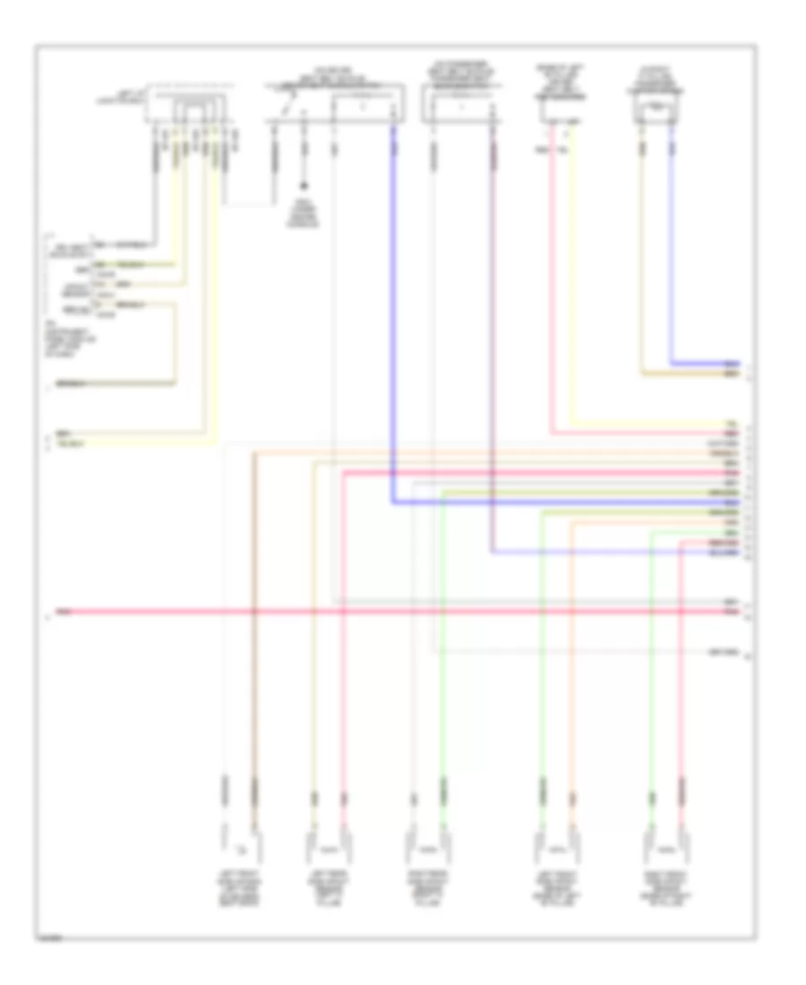 Supplemental Restraints Wiring Diagram 2 of 3 for Hyundai Genesis 3 8 2010