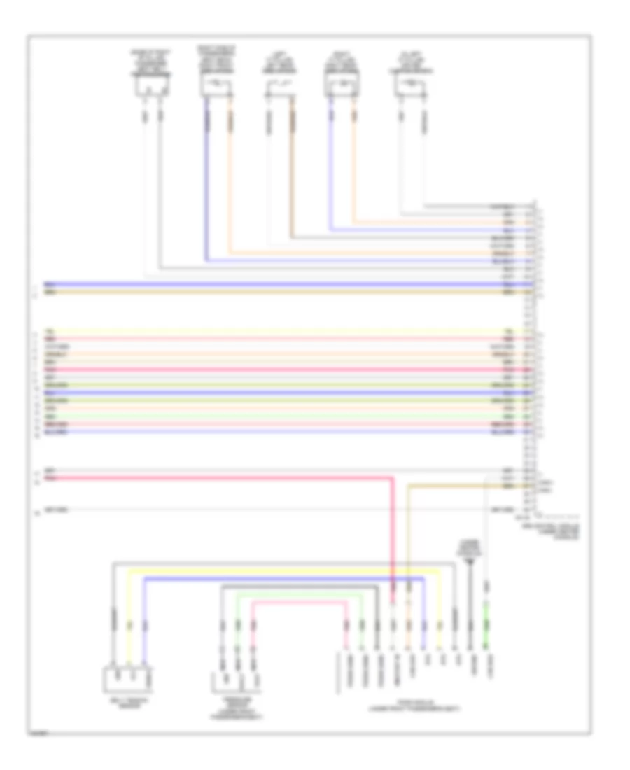 Supplemental Restraints Wiring Diagram 3 of 3 for Hyundai Genesis 3 8 2010