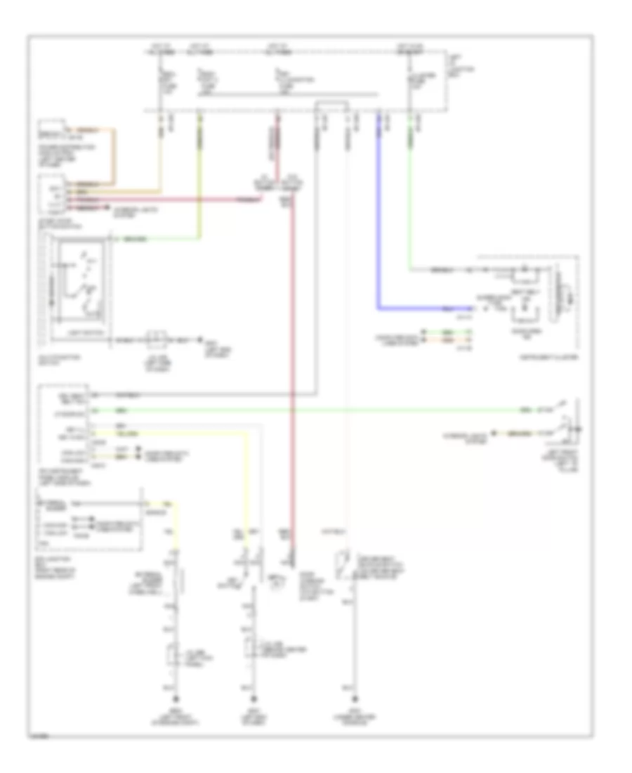Chime Wiring Diagram for Hyundai Genesis 3 8 2010