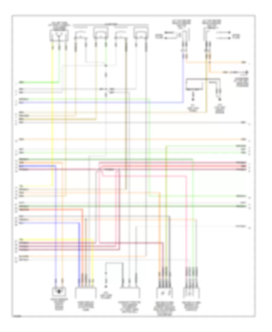 1.5L, Engine Performance Wiring Diagrams (2 of 3) for Hyundai Accent GL 2002