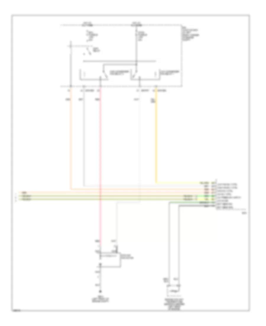 Manual A C Wiring Diagram 2 of 2 for Hyundai Elantra GLS 2007