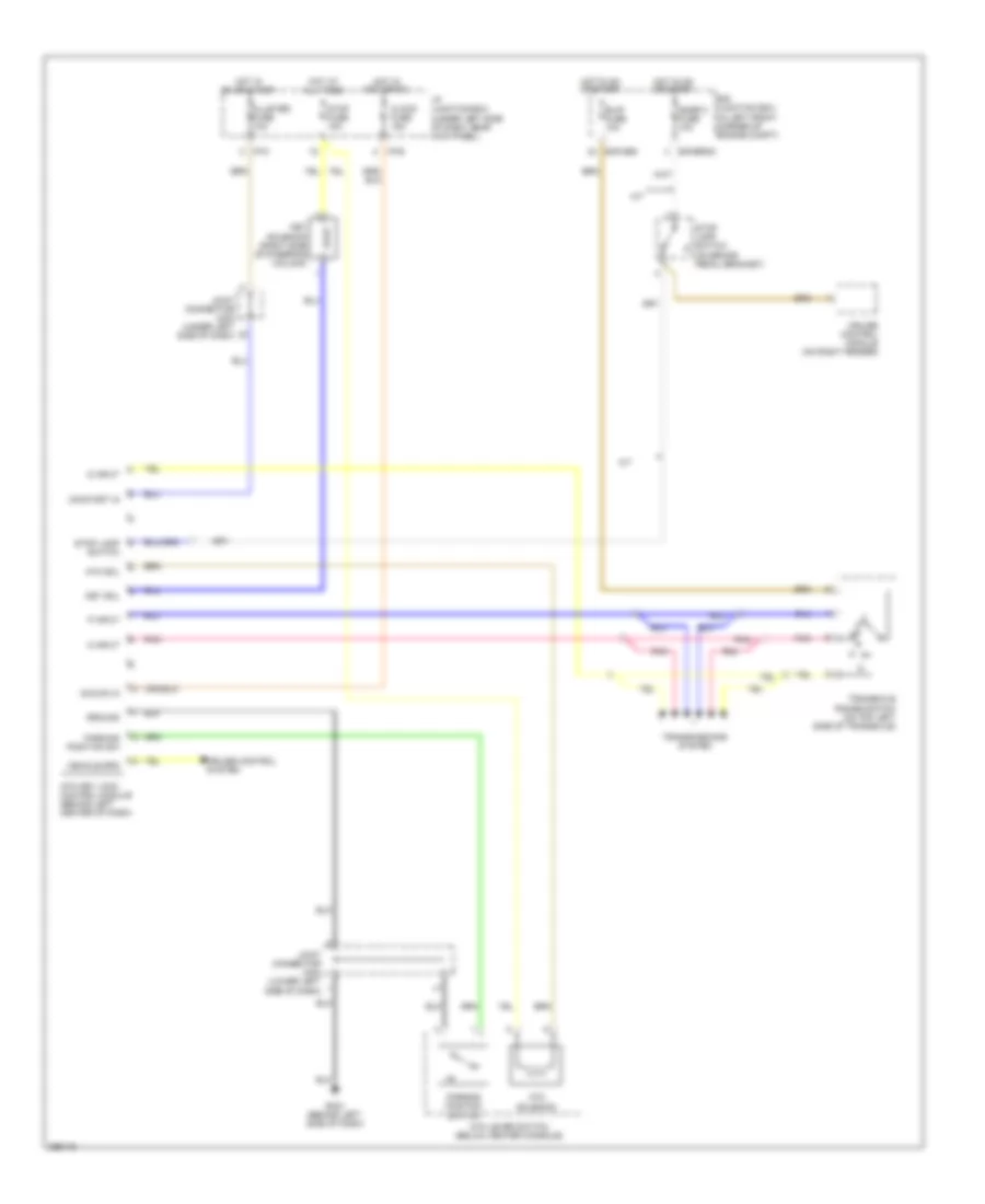 Shift Interlock Wiring Diagram for Hyundai Elantra GLS 2007