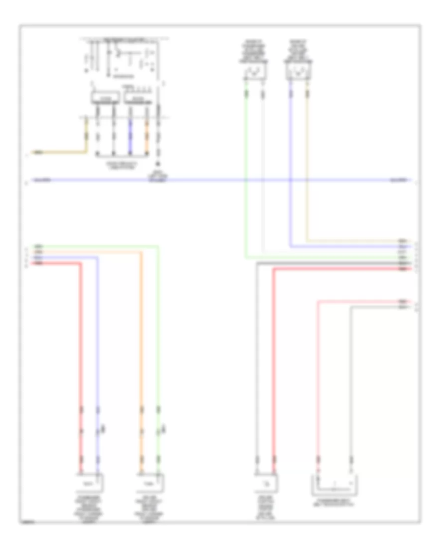 Supplemental Restraints Wiring Diagram, Hybrid (2 of 3) for Hyundai Sonata Limited 2012