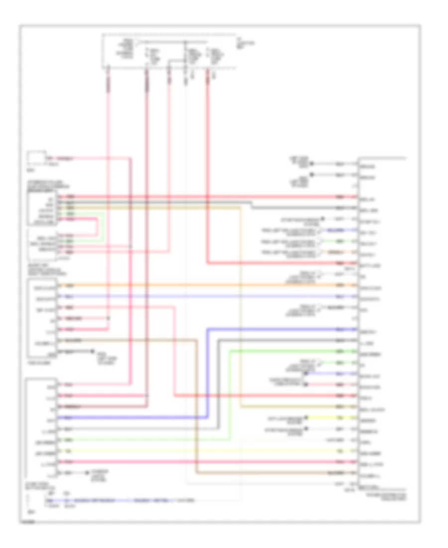 Power Distribution Wiring Diagram (6 of 6) for Hyundai Genesis Coupe 2.0T 2010