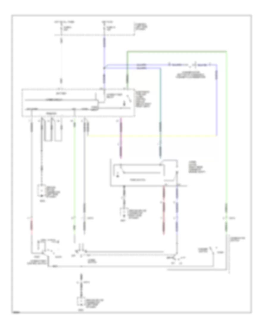 Wiper Washer Wiring Diagram for Hyundai Scoupe LS 1993