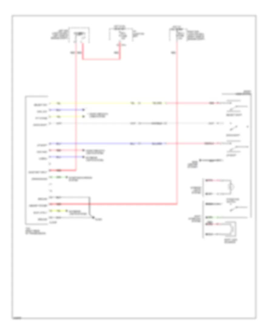 3.8L, Transmission Wiring Diagram for Hyundai Genesis Coupe 2.0T Premium 2010