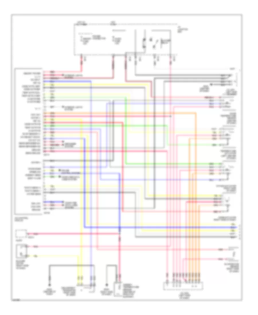 Automatic A C Wiring Diagram 1 of 2 for Hyundai Genesis Coupe 2 0T R Spec 2010