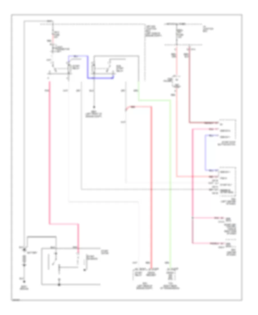 3 8L Starting Wiring Diagram A T with Button Start for Hyundai Genesis Coupe 2 0T R Spec 2010