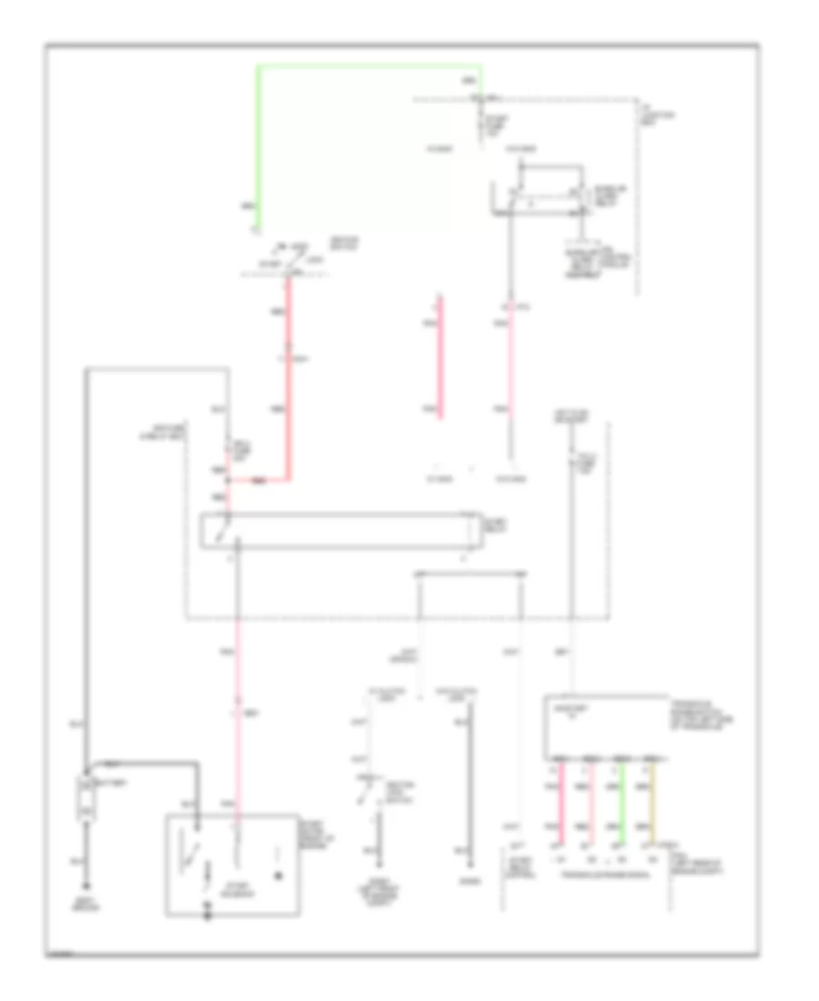 Starting Wiring Diagram for Hyundai Tucson Limited 2012