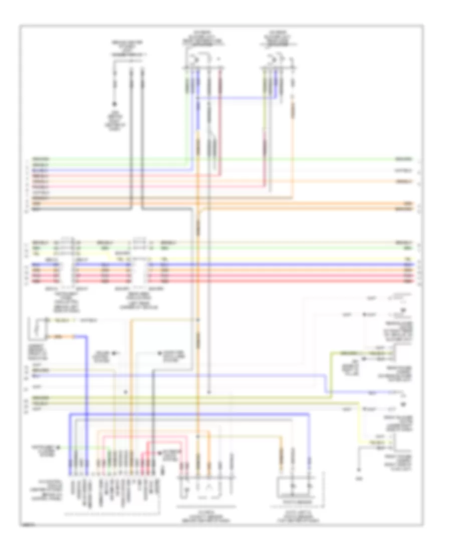Automatic A C Wiring Diagram 2 of 3 for Hyundai Entourage Limited 2007