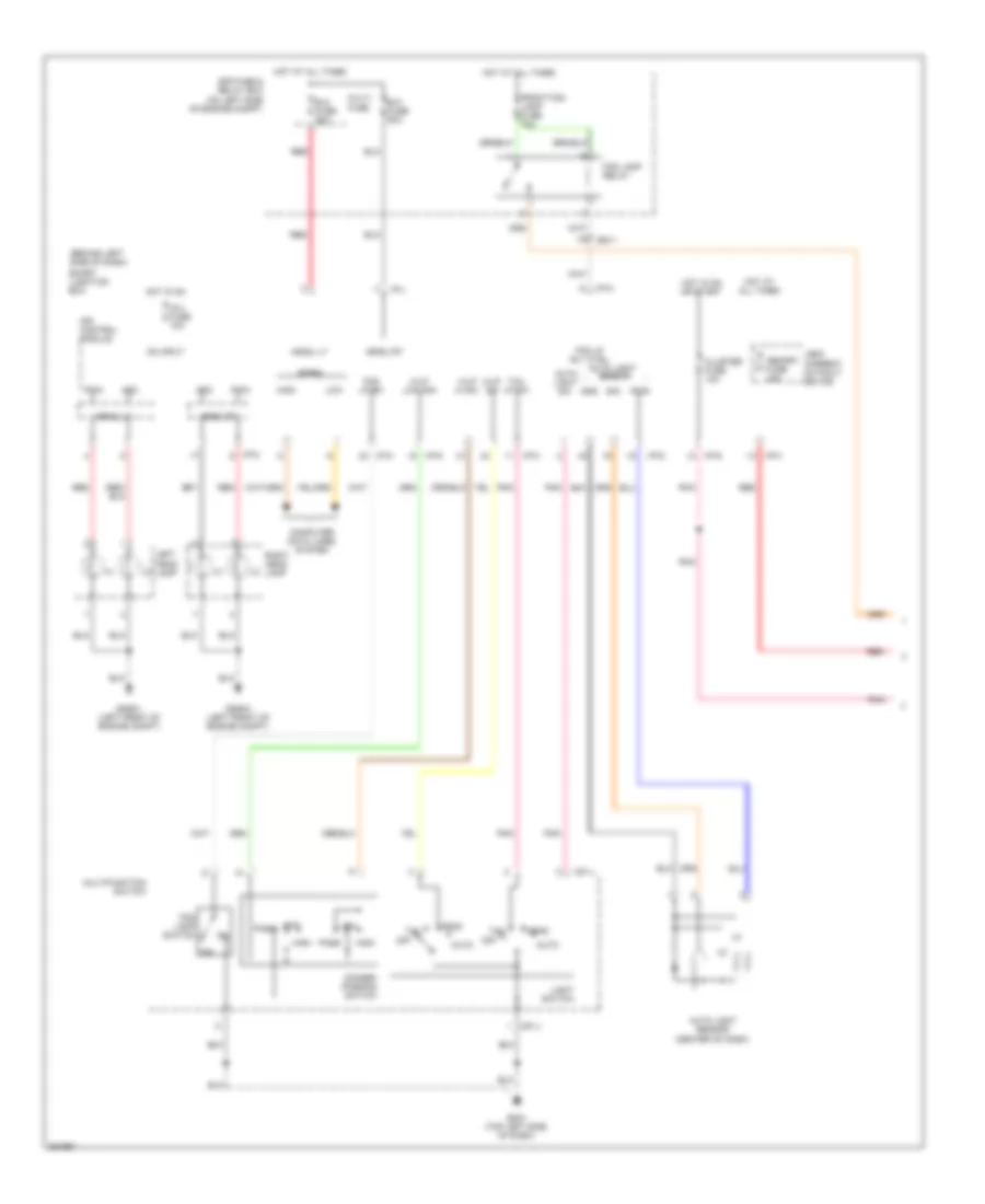 Autolamps Wiring Diagram 1 of 2 for Hyundai Veloster 2012