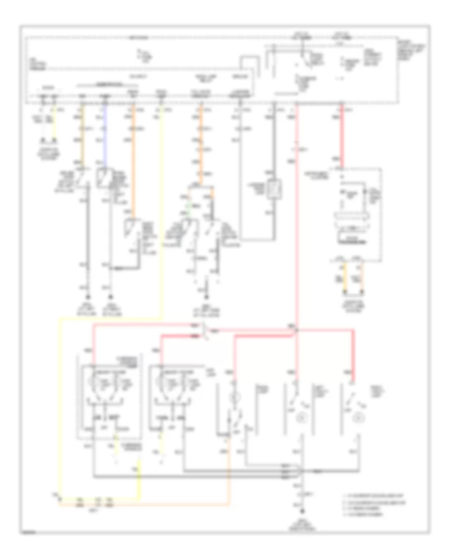 Courtesy Lamps Wiring Diagram for Hyundai Veloster 2012