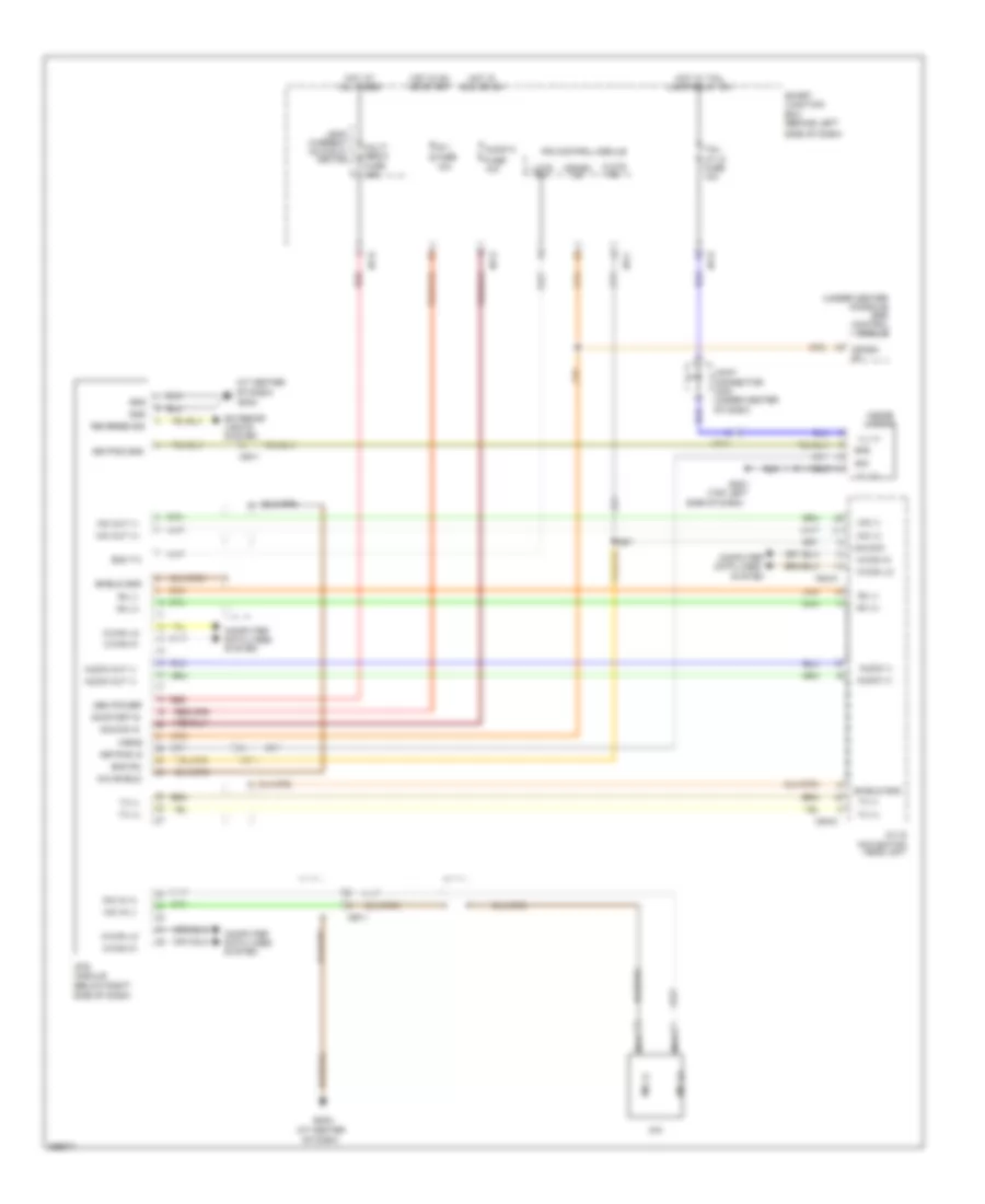 Mobile Telematic System Wiring Diagram for Hyundai Veloster 2012