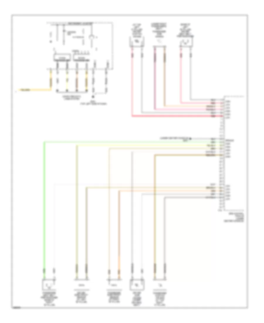 Supplemental Restraints Wiring Diagram, Depowered (2 of 2) for Hyundai Veloster 2012