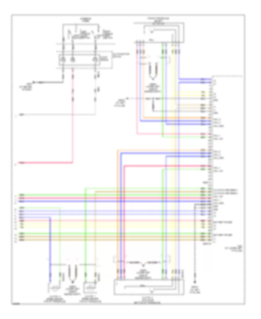 Transmission Wiring Diagram 3 of 3 for Hyundai Veloster 2012