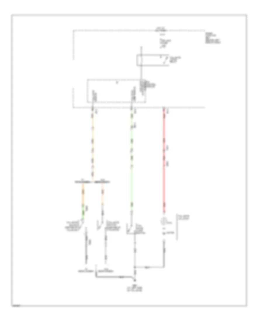 Power Tailgate Wiring Diagram for Hyundai Veloster 2012