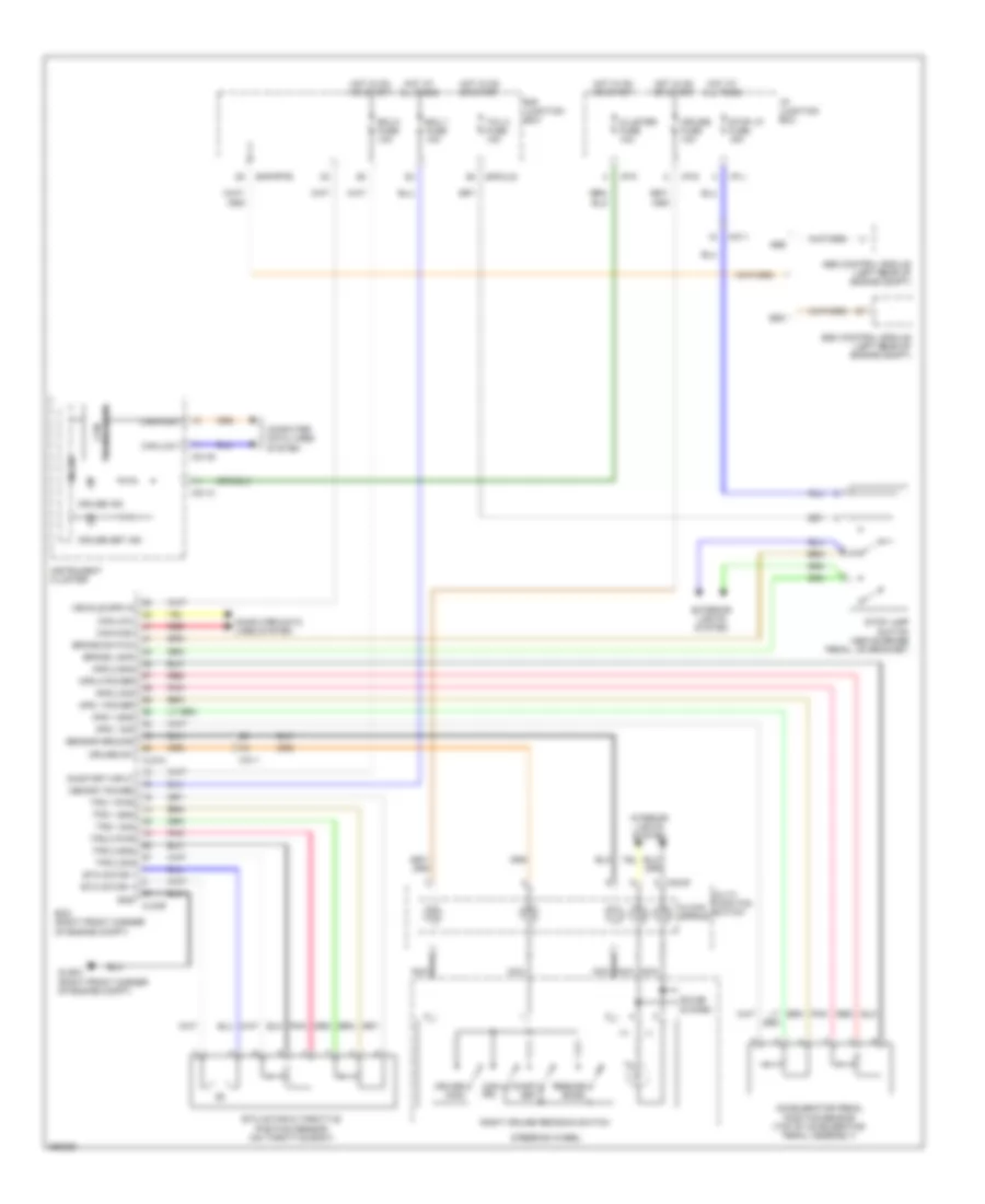 Cruise Control Wiring Diagram for Hyundai Veracruz GLS 2012