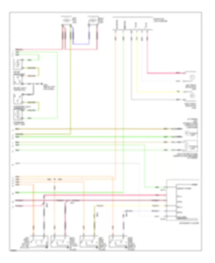 Courtesy Lamps Wiring Diagram 2 of 2 for Hyundai Veracruz GLS 2012