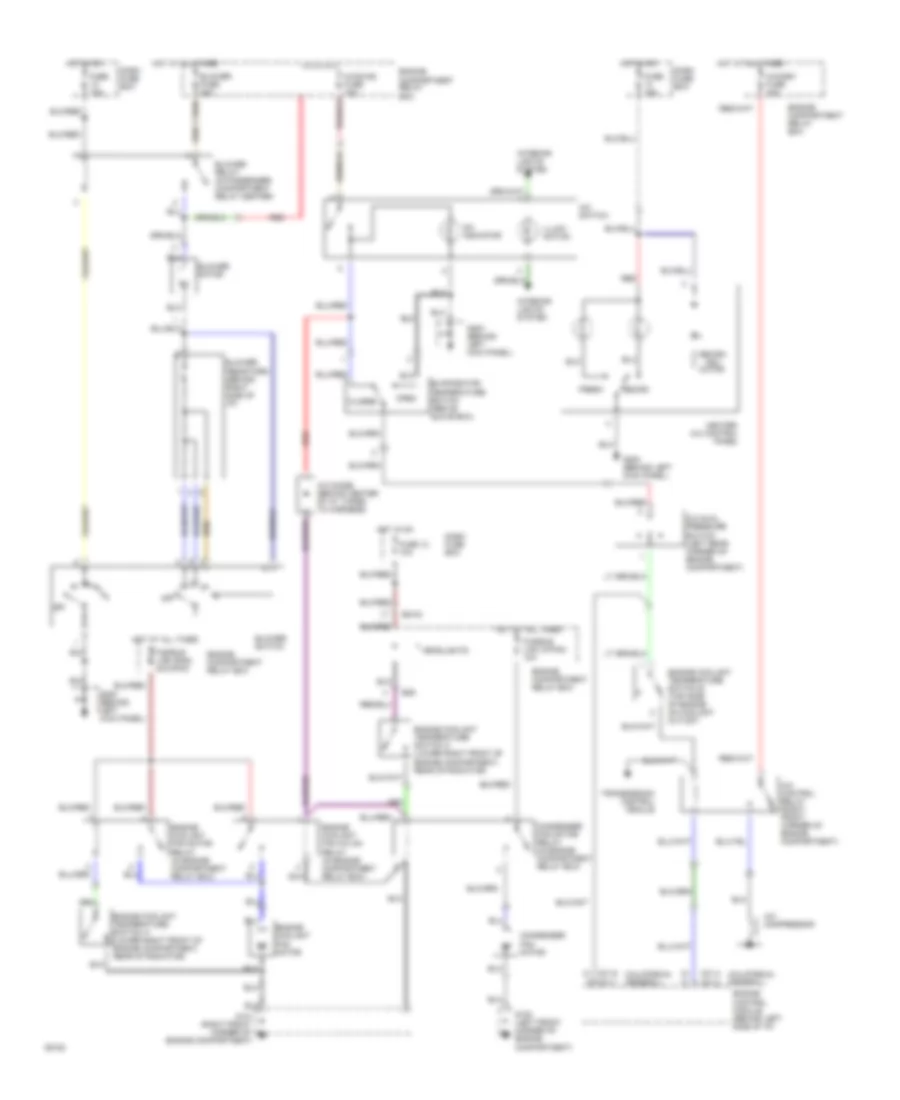 A C Wiring Diagram for Hyundai Elantra GLS 1994