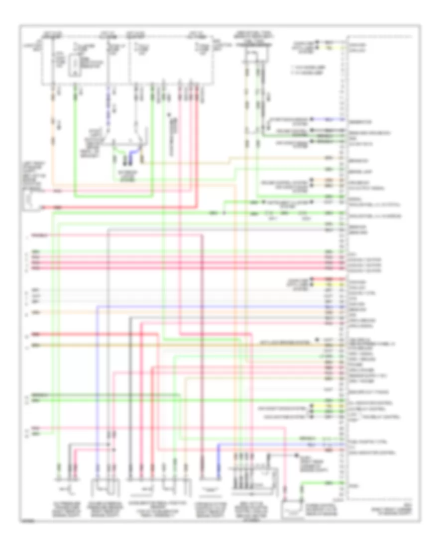 3 8L Engine Performance Wiring Diagram 5 of 5 for Hyundai Veracruz Limited 2012