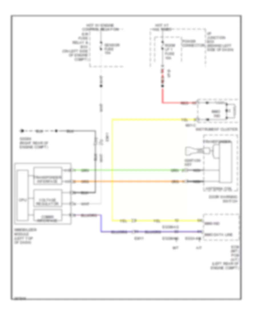 Immobilizer Wiring Diagram for Hyundai Accent GLS 2013