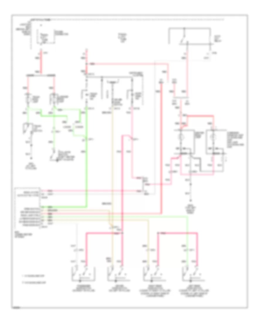 Courtesy Lamps Wiring Diagram for Hyundai Accent GLS 2013