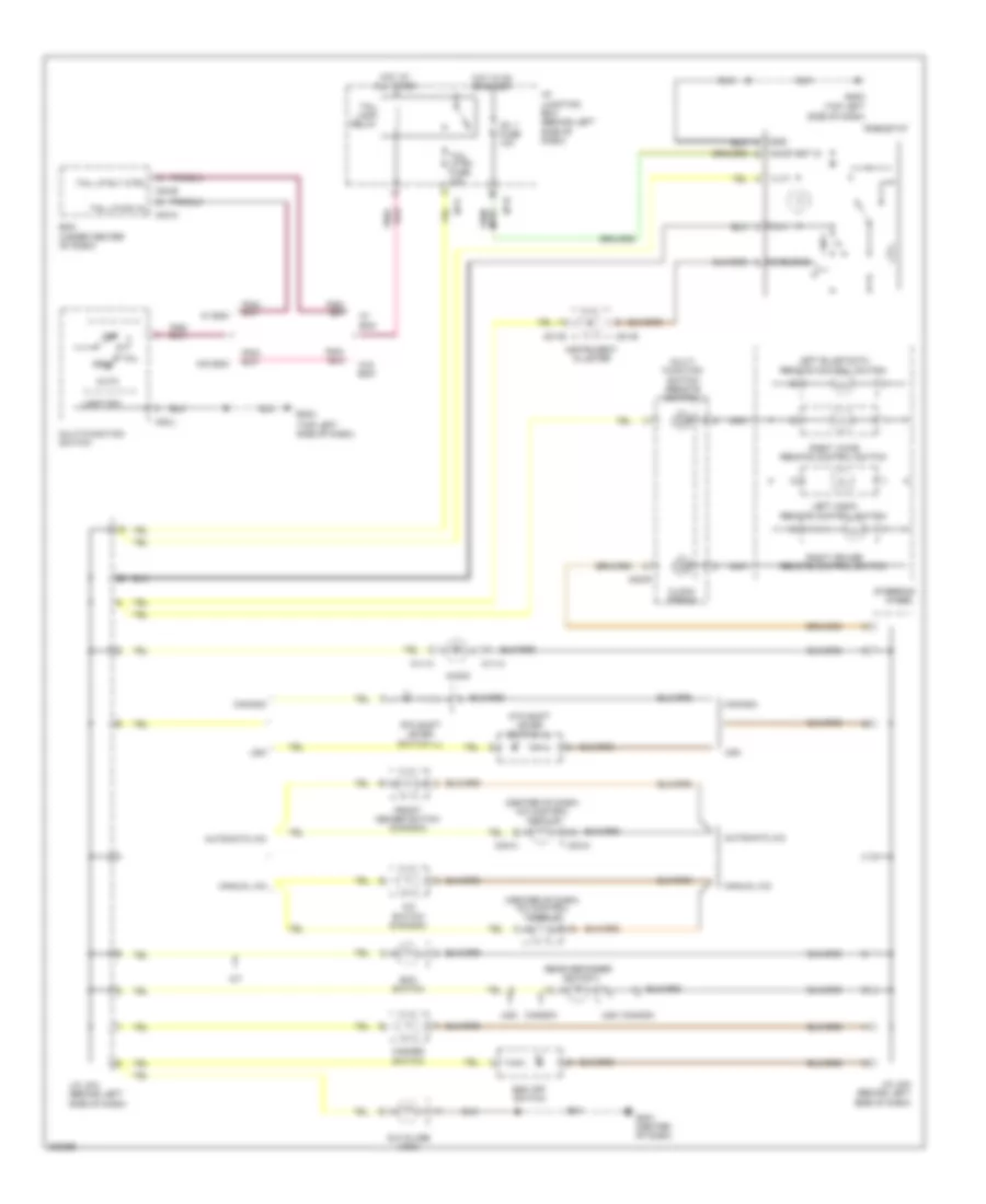 Instrument Illumination Wiring Diagram for Hyundai Accent GLS 2013