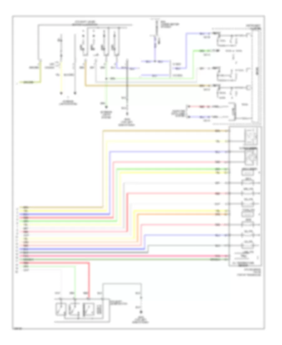 Transmission Wiring Diagram 2 of 2 for Hyundai Accent GLS 2013