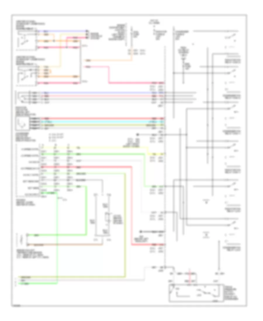 Manual AC Wiring Diagram (2 of 2) for Hyundai Sonata 2002